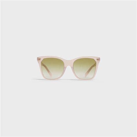 Cat Eye S134 Sunglasses in Acetate with Polarized Lenses